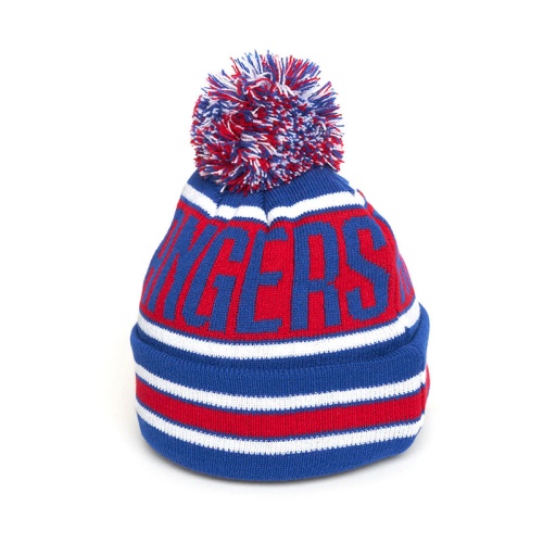 Шапка NHL New York Rangers с помпоном (подростковая) фото 5 Шапка NHL New York Rangers с помпоном (подростковая) фото 5
